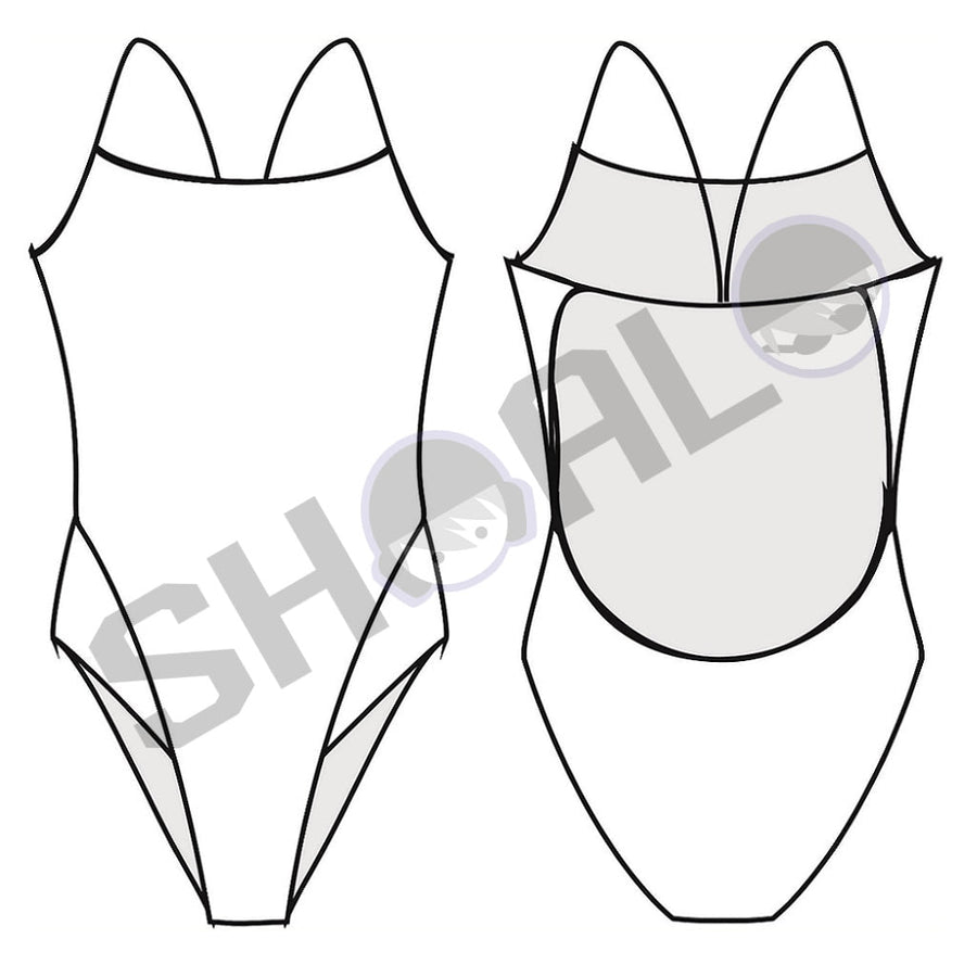 SHOALO Custom Design - Womens W33 Lightback Swimsuit