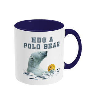 SHOALO Hug A Polo Bear - Two Toned Mug
