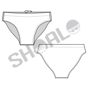 SHOALO - Team Uniform - Mens Swimming Briefs / Trunks