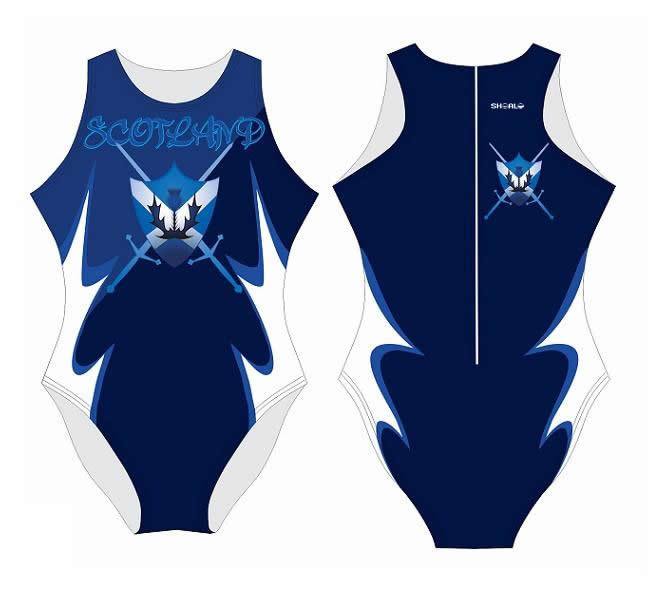 SHOALO Scotland Thistle - Womens Water Polo Suits / Costume