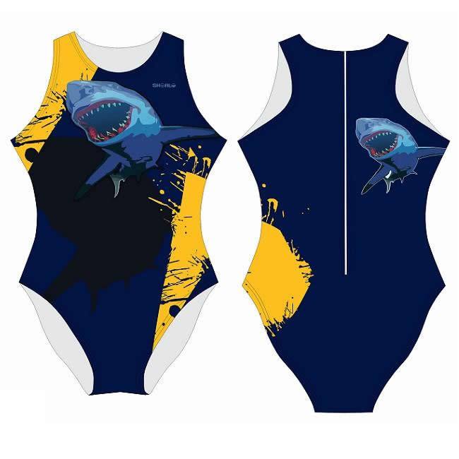 SHOALO Shark - Womens Water Polo Suits / Costume