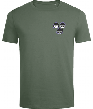 SHOALO Shapes - Men's T-Shirt / Tee - Army - Front