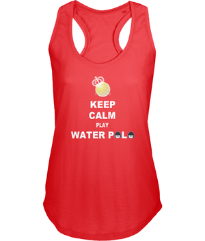 SHOALO Keep Calm Play Water Polo - Women's Vest / Top - red