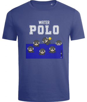 SHOALO Water Polo Ninja's - Men's T-Shirt / Tee - Navy - Front
