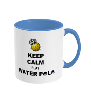 SHOALO Keep Calm and Play Water Polo -Two Toned Mug