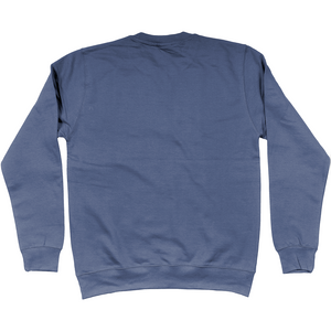 Shoalo WP Head - Embroidered Jumper / Sweatshirt - Airforce Blue - Back